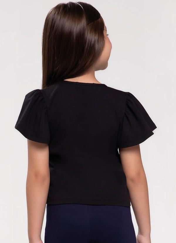 Trick Nick - Blusa Infantil Feminina Preto 2