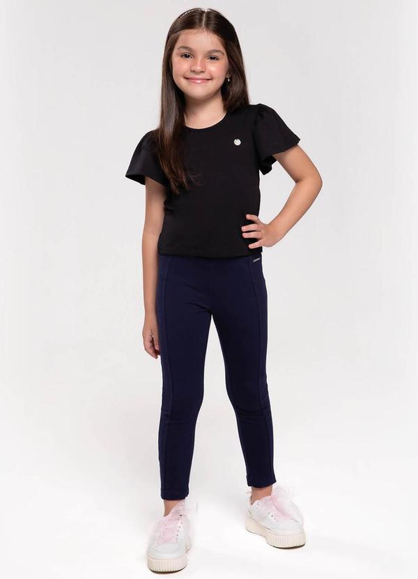 Trick Nick - Blusa Infantil Feminina Preto 3