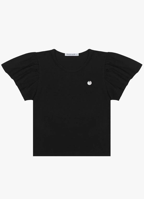 Trick Nick - Blusa Infantil Feminina Preto 5