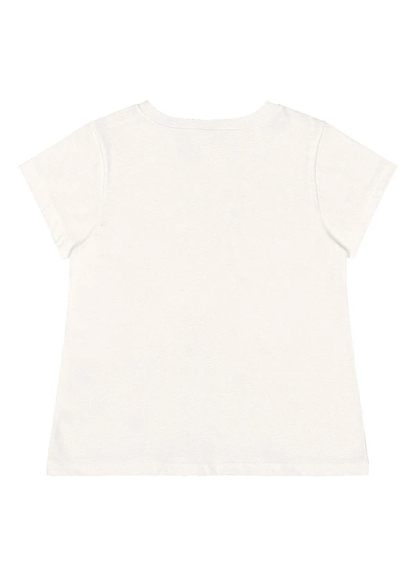 Quimby - Blusa Infantil Feminina Branco 4