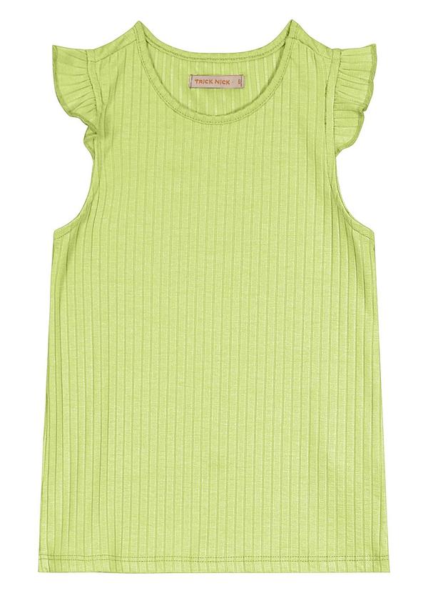Trick Nick - Blusa Infantil Menina Ribana Amarelo
