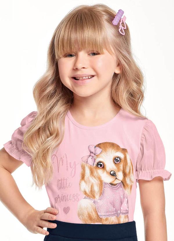Trick Nick - Blusa Infantil Feminina Rosa