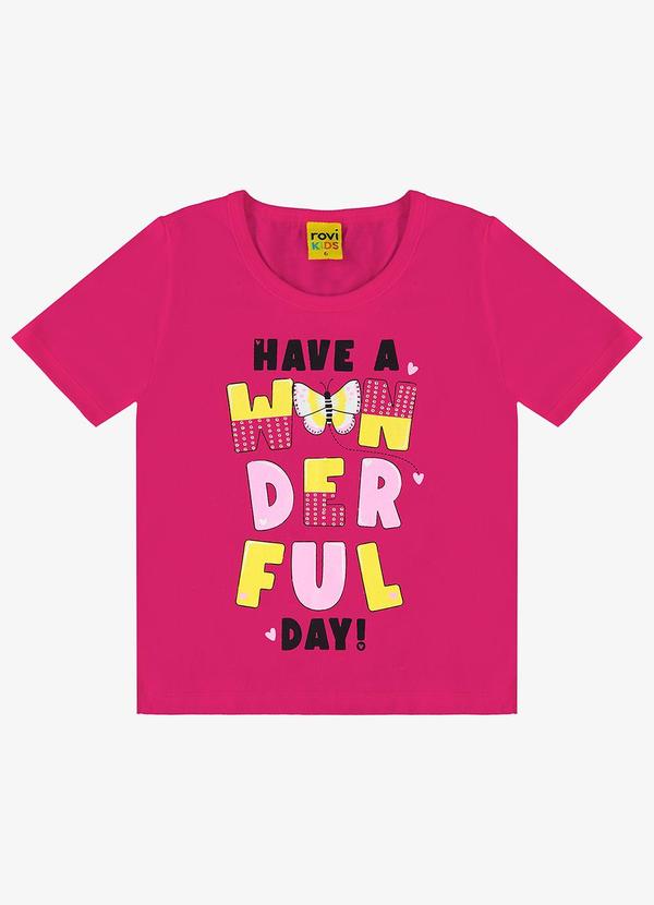 Rovi Kids - Blusa Infantil Menina Rosa