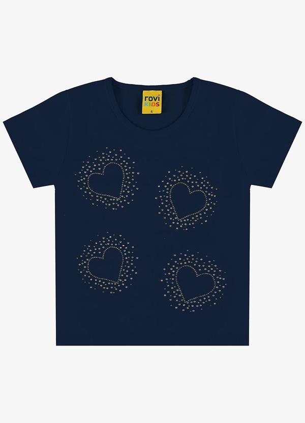 Rovi Kids - Blusa Infantil Feminina Azul