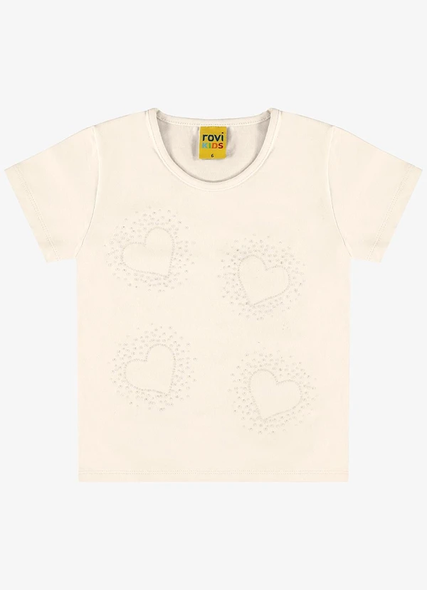 Rovi Kids - Blusa Infantil Feminina Bege