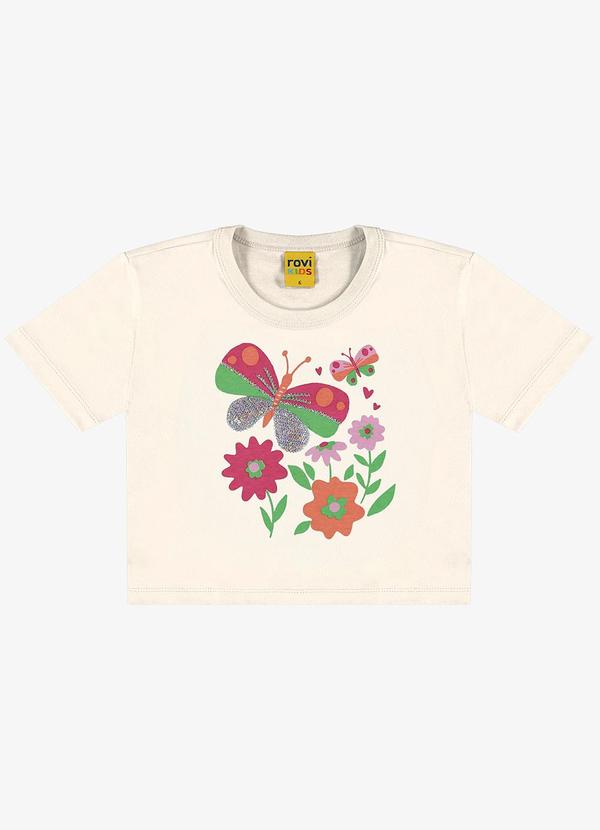 Rovi Kids - Blusa Infantil Feminina Bege