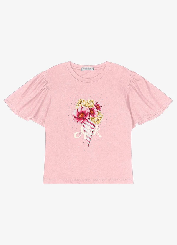Trick Nick - Blusa Infantil Feminina Rosa