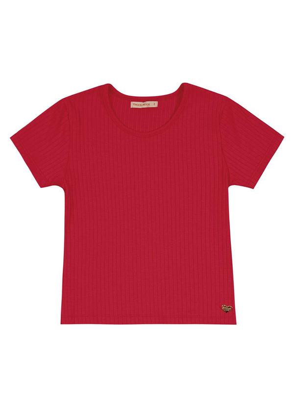 Trick Nick - Blusa Infantil Menina Vermelho