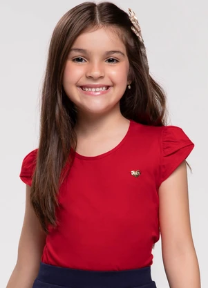 Trick Nick - Blusa Infantil Menina Vermelho - TRICK NICK