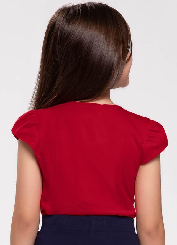 Trick Nick - Blusa Infantil Menina Vermelho 2