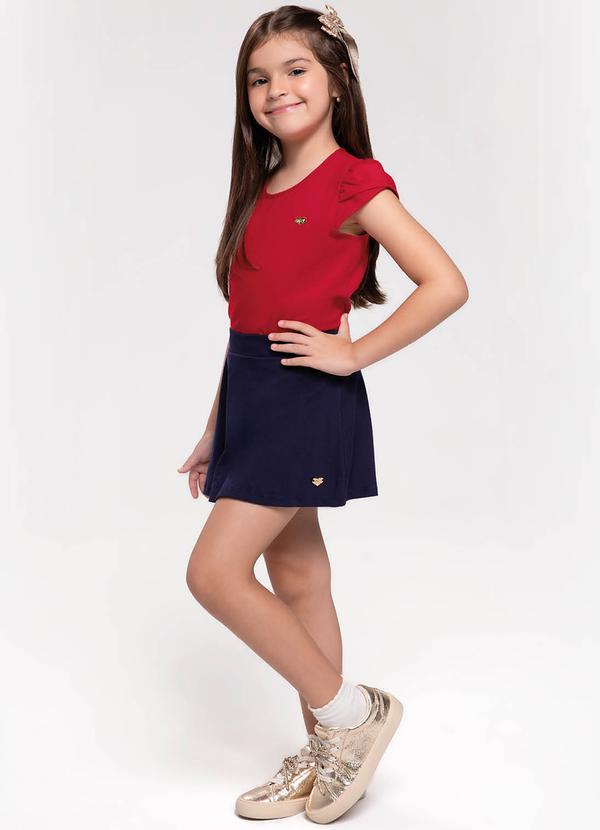 Trick Nick - Blusa Infantil Menina Vermelho 3