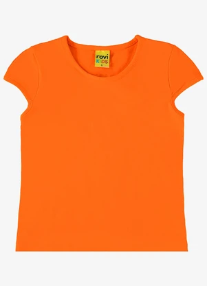 Rovi Kids - Blusa Infantil Menina Laranja - ROVI KIDS