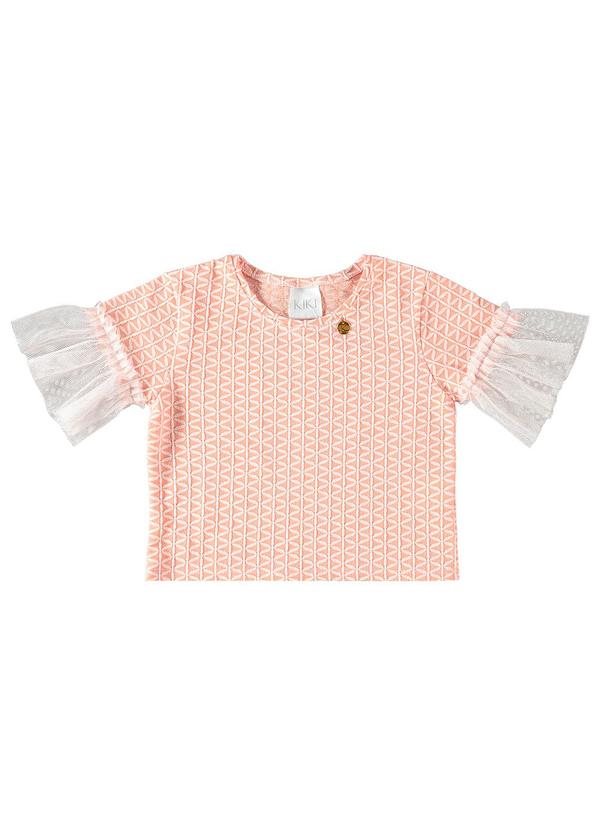 Kiki - Blusa Infantil Feminino Rosa