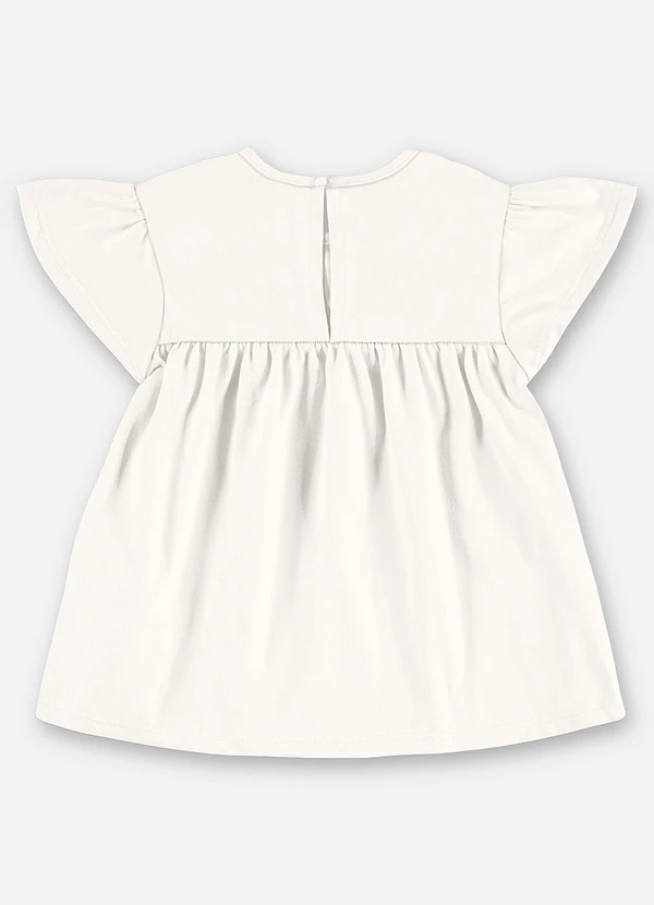 Up Baby - Blusa Infantil Finina Algodão Bege 2