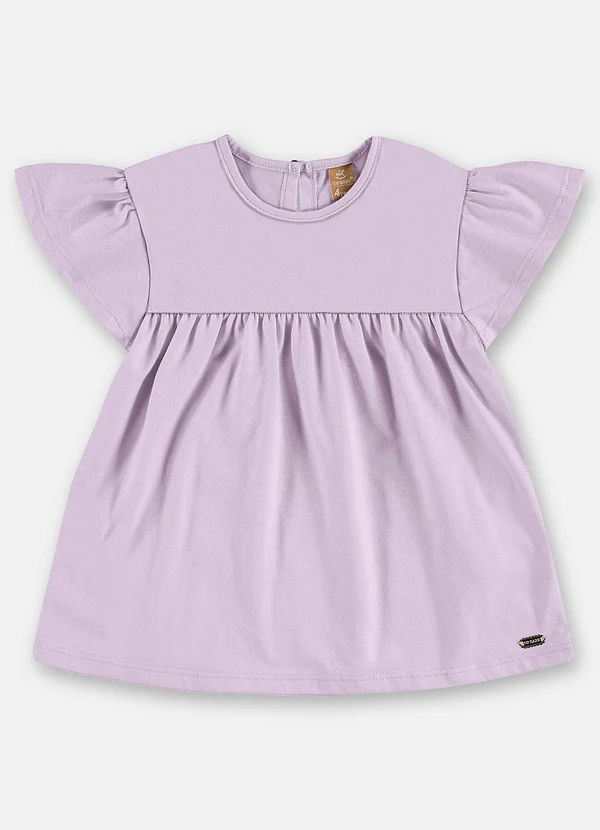 Up Baby - Blusa Infantil Finina Algodão Roxo 3