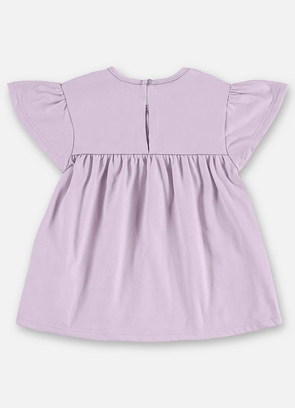 Up Baby - Blusa Infantil Finina Algodão Roxo 4
