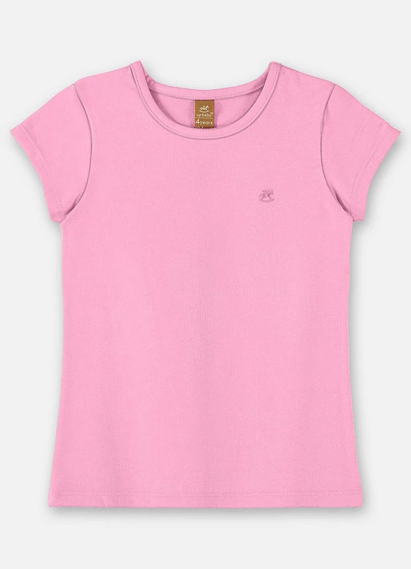 Up Baby - Blusa Infantil Finina Cotton Rosa