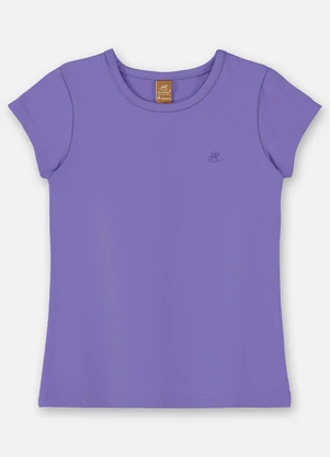 Up Baby - Blusa Infantil Finina Cotton Roxo - UP BABY