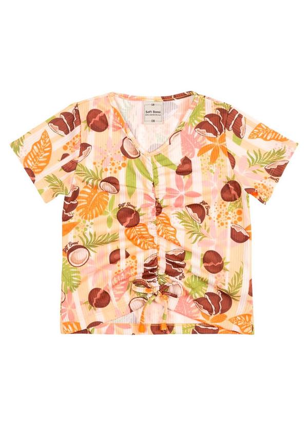 Soft Bonni - Blusa Infantil Laranja