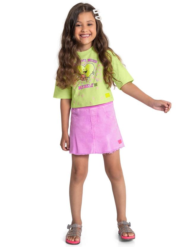 Quimby - Blusa Infantil Love With Myself Verde 2