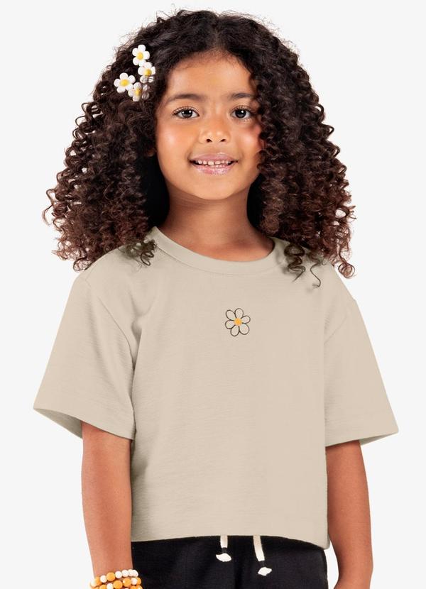 Rovi Kids - Blusa Infantil Malhão Fruit Bege
