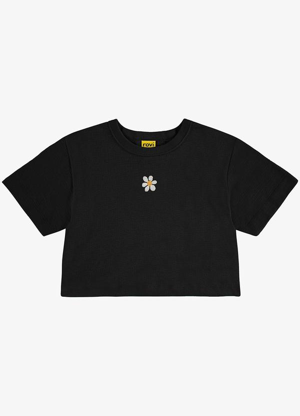 Rovi Kids - Blusa Infantil Malhão Fruit Preto