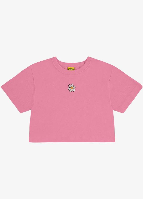 Rovi Kids - Blusa Infantil Malhão Fruit Rosa
