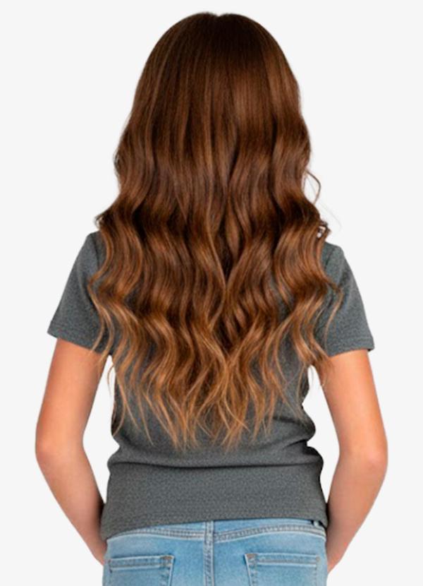 Rovitex - Blusa Infantil Manga Curta Básica Soletex Cinza 2