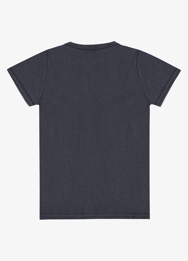 Rovitex - Blusa Infantil Manga Curta Básica Soletex Preto 6