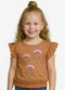 Infinita Cor - Blusa Infantil Manga Curta Laranja - variação: Laranja