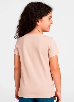 Trick Nick - Blusa Infantil Manga Curta Rosa - TRICK NICK