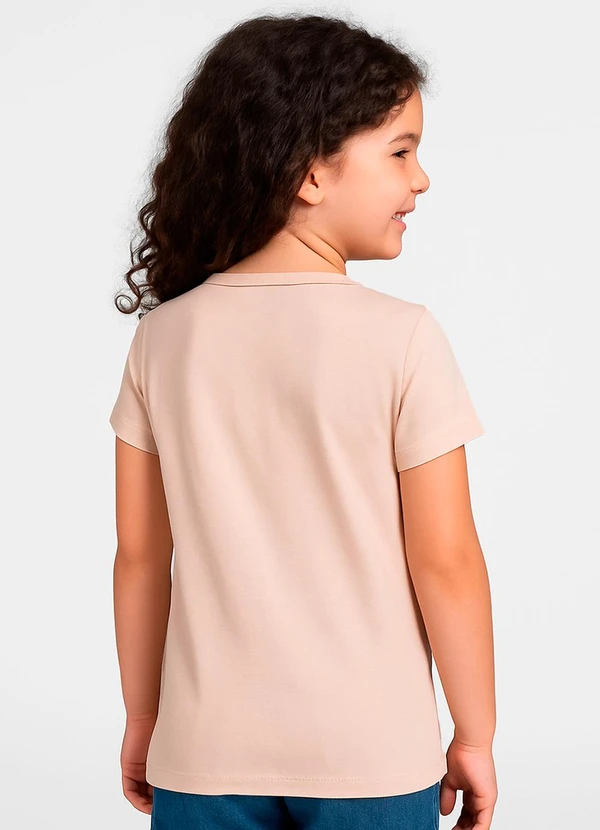 Trick Nick - Blusa Infantil Manga Curta Rosa 2