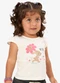 Rovi Kids - Blusa Infantil Meia Malha com Estampa Bege - variação: Bege