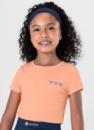 Brandili - Blusa Infantil Menina Active Rosa - BRANDILI