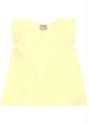 Milon - Blusa Infantil Menina Amarelo - MILON