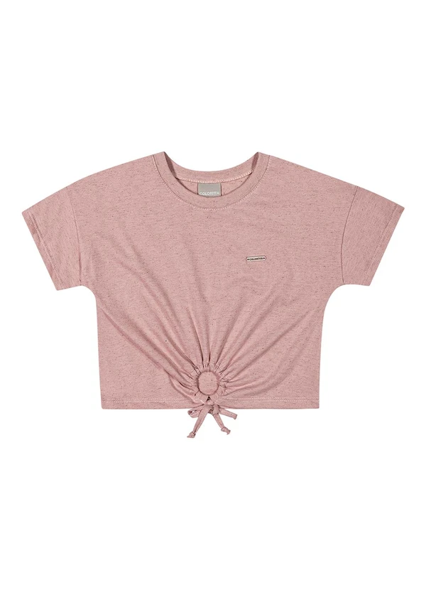 Colorittá - Blusa Infantil Menina Amarração Colorittá Rosa 3