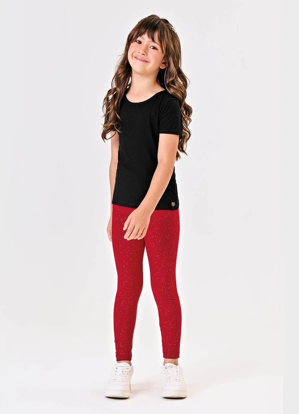 Trick Nick - Blusa Infantil Menina Básica Preto
