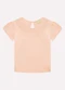 Milon - Blusa Infantil Menina Bordada Off White - variação: Laranja