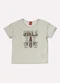 Kyly - Blusa Infantil Menina Bordado Cinza - variação: Cinza