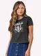 Kyly - Blusa Infantil Menina Bordado Cinza - variação: Cinza