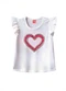 Kyly - Blusa Infantil Menina Bordado Azul Marinho - variação: Branco