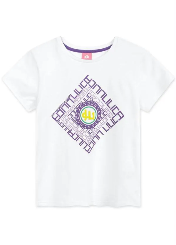 Lilica Ripilica - Blusa Infantil Menina Branco 1
