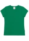 Alakazoo - Blusa Infantil Menina Canelada Básica Laranja - variação: Verde