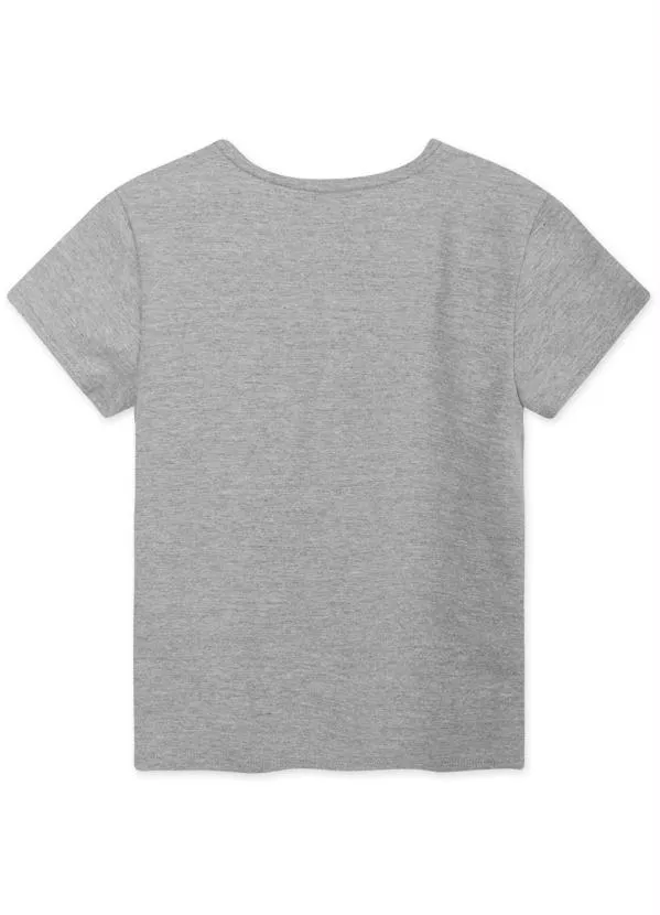 Lilica Ripilica - Blusa Infantil Menina Cinza 2