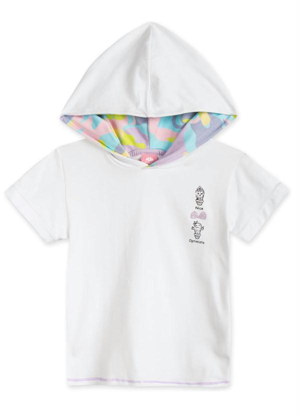 Lilica Ripilica - Blusa Infantil Menina com Aroma Branco