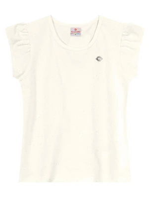 Brandili - Blusa Infantil Menina com Brilho Bege - BRANDILI