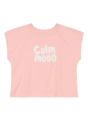 Brandili - Blusa Infantil Menina com Estampa Tropical Rosa - BRANDILI