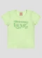 Kely Kety - Blusa Infantil Menina Cotton Amarelo - variação: Verde
