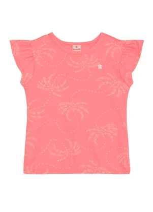 Brandili - Blusa Infantil Menina de Florzinhas Rosa - BRANDILI