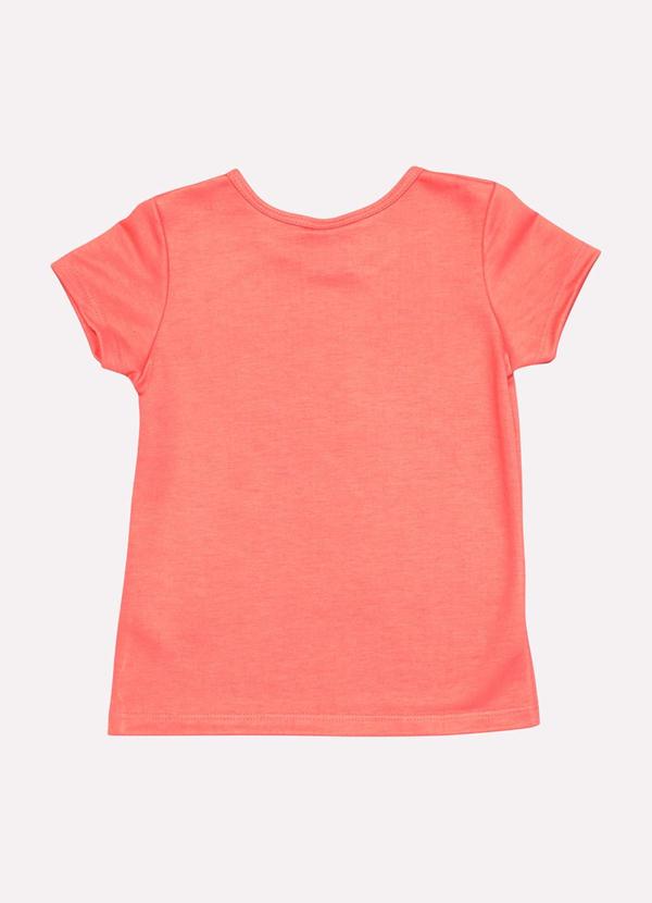 Kyly - Blusa Infantil Menina Decote Redondo Laranja 3